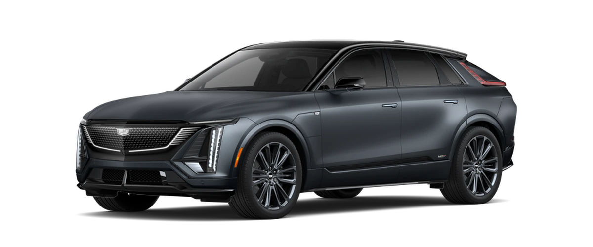 2027 Cadillac LYRIQ-V, front three-quarter view